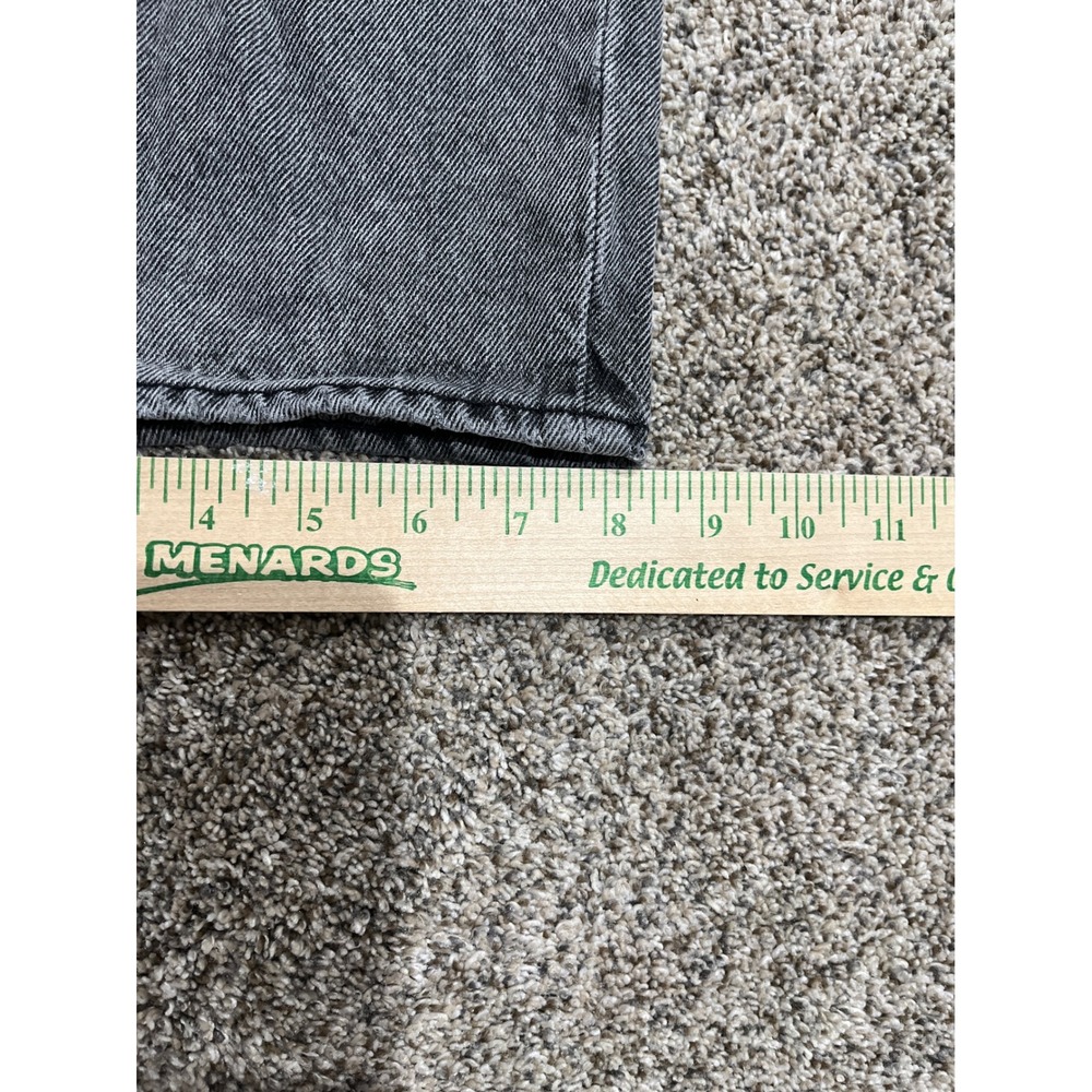 Levis 568 Stay Loose Grey Denim Jeans Mens 34x32 Wide Leg Relaxed Fit Cotton - Picture 7 of 9